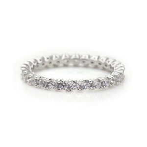 Fedina eternity Amami all’infinito in oro bianco e zirconia