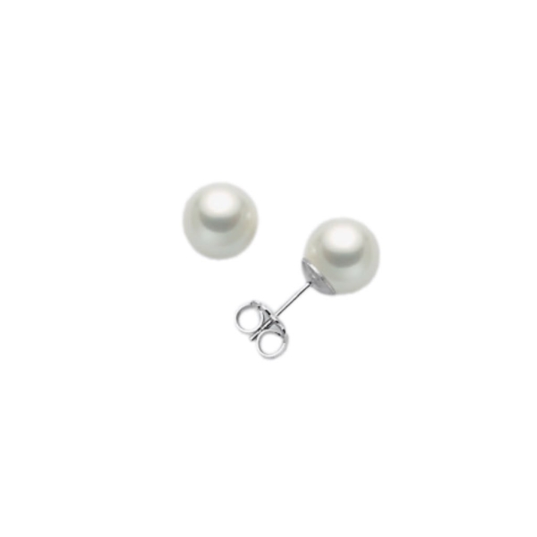 Orecchini  Top Light  in oro con perla coltivata Ø 4.5-5 mm